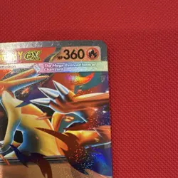 ✨✨✨Pokemon Mega Charizard Y EX MEP Full Art Holo Card 030 360 HP Explosion Y - Image 3