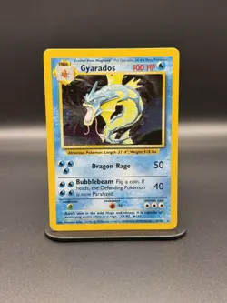 Gyarados 006/102 Base Set Holo (HP) Vintage Pokemon Cards - Image 1