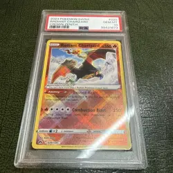 PSA 10 Radiant Charizard Crown Zenith 020/159 GEM MINT Graded Pokemon Card - Image 1