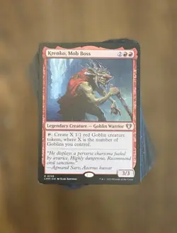 MTG Commander Deck - Krenko, Mob Boss - 100 Cards EDH Goblins - Image 1