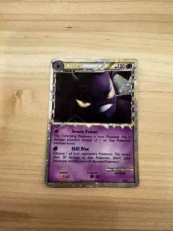 Pokemon Crobat Prime Unleashed Rare Holo Card 84/95 Poison Flying English 2010 - Image 1
