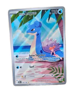 Pokemon TCG Misty's Lapras Holo Card 194/182 Sv10: Destined Rivals - Image 1