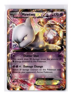 Mewtwo EX - XY107 XY Black Star Promo Card - LP - POKEMON TCG - Image 1