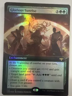 Glorious Sunrise (Extended Art) Innistrad: Crimson Vow Foil - Image 1