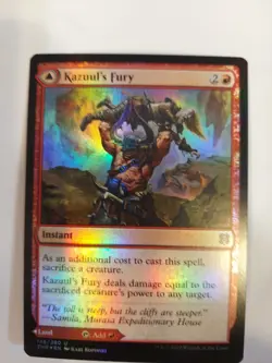 Kazuul's Fury Zendikar Rising Foil - Image 1