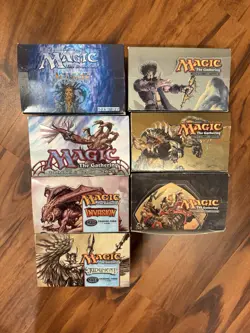 Empty MTG Booster Box Alliances Exodus Invasion Judgement Onslaught Legion 10th - Image 1