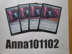 Mnemonic Sphere x4 4x, Neon Dynasty Blue MTG - Image 1