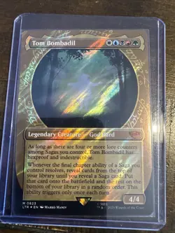 Tom Bombadil (Showcase) (Surge Foil) #823 (NM) Lord of the Rings LTR Magic MTG - Image 1