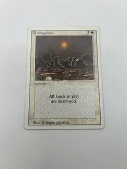 MTG {Armageddon} Revised Edition (3ED) Reg Rare ( UNPLAYED ) MAGIC The Gathering - Image 1