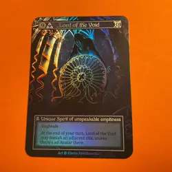 Sorcery Contested Realm Lord of the Void FOIL Unique Beta NM - Image 1