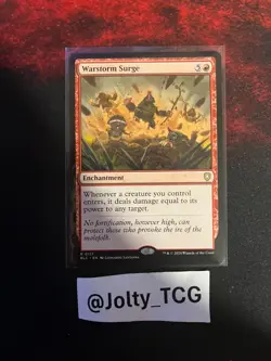 Warstorm Surge Commander: Bloomburrow Regular - Image 1