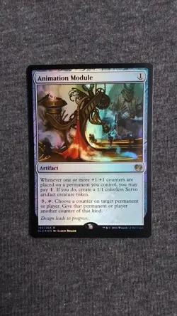 Animation Module *FOIL* - Kaladesh - Magic the Gathering - MTG - KLD - Image 1