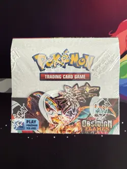 Pokemon TCG Obsidian Flames Booster Box Factory Sealed English SV03 New - Image 1