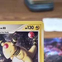 Pokemon Ampharos 1/17 POP Series 7 Promos Holo Rare NM *Swirl* Holo Pattern - Image 5