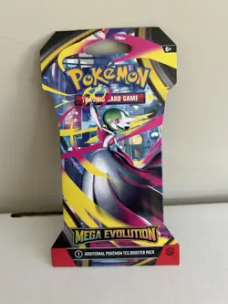 Pokemon Mega Evolution Booster Pack - 10 Cards Pack SEALED Cover art is Correct - Image 1