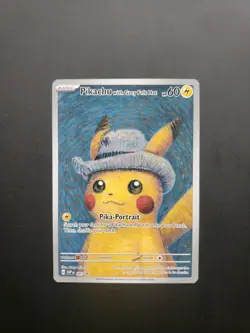 Pikachu with Grey Felt Hat - Van Gogh Promo SVP 085 POKEMON - NM/M - Image 1