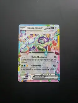 Terapagos ex 179/217- Pokemon TCG: Ascended Heroes - Double Rare ex Holo NM - Image 1