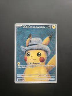 Pikachu with Grey Felt Hat - Van Gogh Promo SVP 085 POKEMON - NM/M - Image 1