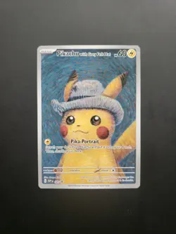 Pikachu with Grey Felt Hat - Van Gogh Promo SVP 085 POKEMON - NM/M - Image 1
