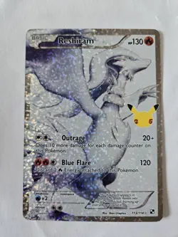 Pokemon TCG | Celebrations | Classic Collection | Reshiram | 113/114 - Image 1