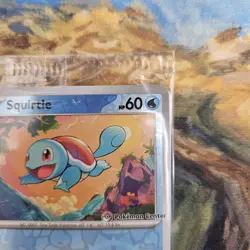 Pokemon Center Stamped Reverse Holo Squirtle Promo 007/165 Pokemon 151 Sealed - Image 4