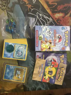 Pokemon Water Blast Theme Deck WOTC Vintage Jungle 1999 Complete Box - Image 1