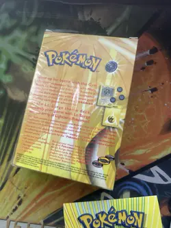 Pokemon Lt. Surge Theme Deck WOTC Vintage Gym Heroes 1999-2000 Complete Box - Image 3