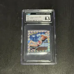 Pokemon Misty Artbox PR38 Series 1 Bonus Prism Sticker Cgc 8.5 - Image 1