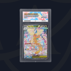 Pokemon Dragonite EX SIR 290/217 PERFECT 10 SUB GRADES Ascended Heroes ACE 10 - Image 1