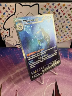 Pokemon Blastoise EX 200/165 Special Illustration Rare SV Scarlet & Violet 151 - Image 2