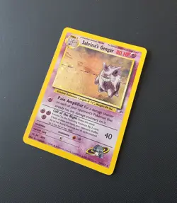 Sabrina’s Gengar Gym Heroes 14/132 Holo Pokemon - Image 2