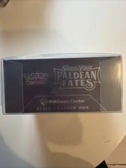 Pokemon Scarlet & Violet Paldean Fates POKEMON CENTER Elite Trainer Box - Image 2