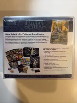 Pokemon Scarlet & Violet Paldean Fates POKEMON CENTER Elite Trainer Box - Image 3