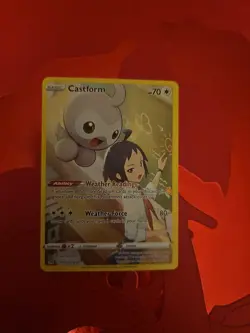 NM Pokemon Lost Origin Castform Full Art FA Trainer Gallery #TG11/TG30 - Image 1