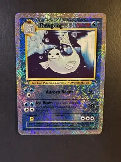 2002 Pokemon Legendary Collection Reverse Holo Dewgong - Image 1