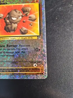 Geodude 77/110 Reverse Holo Legendary Collection Pokemon - Image 4