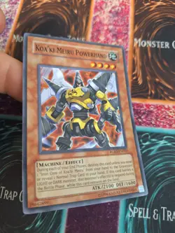 Yugioh Koa'ki Meiru Powerhand RGBT-EN022 Super Rare Unlimited Near Mint - Image 2