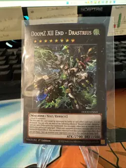 DoomZ XII End - Drastrius - DOOD-EN045 - 1st Edition - Secret Rare - NM - Yugioh - Image 1
