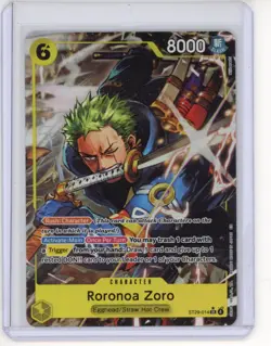 One Piece Roronoa Zoro SR ST29-014 egghead starter deck 29 alt art - Image 1