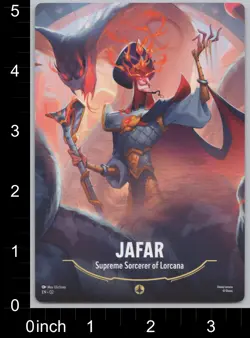 Disney Lorcana - Palace Heist - Jafar - Supreme Sorcerer of Lorcana (Oversized) - Image 3