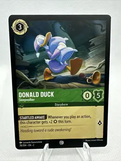 Donald Duck - Sleepwalker 78/204 Common Rise of the Floodborn Disney Lorcana TCG - Image 1