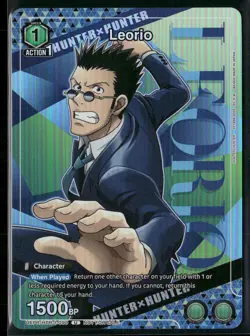 Leorio HTR-1-090 - Union Arena Promo Hunter x Hunter - English NM - Image 1