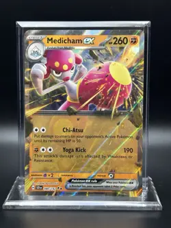 2024 Pokemon Stellar Crown - Medicham Ex Holo No. 80/142 - Image 1