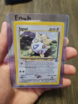 Togepi 30/53 Pokemon Wotc Black Star Promo Regular French - Image 1