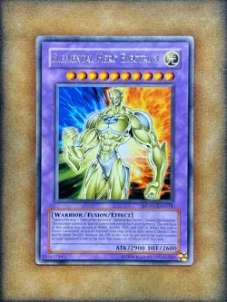 Yugioh Elemental Hero Electrum MDP2-EN001K Rare Redemption Promo NM - Image 1