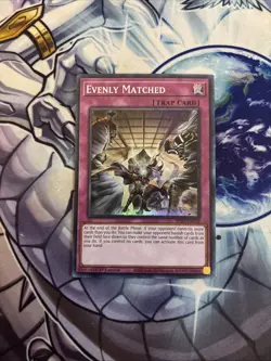 (Ey) Yugioh - Evenly Matched SDBT-EN038 1st Edition Super Rare VLP - Image 1