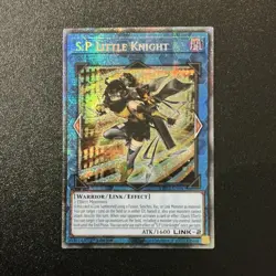 Yu-Gi-Oh! TCG S:P Little Knight MP25-EN047 Starlight Rare 1st Ed Link Warrior H… - Image 1