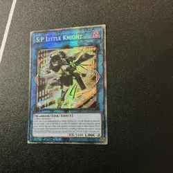Yu-Gi-Oh! TCG S:P Little Knight MP25-EN047 Starlight Rare 1st Ed Link Warrior H… - Image 3