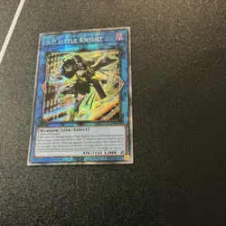 Yu-Gi-Oh! TCG S:P Little Knight MP25-EN047 Starlight Rare 1st Ed Link Warrior H… - Image 4