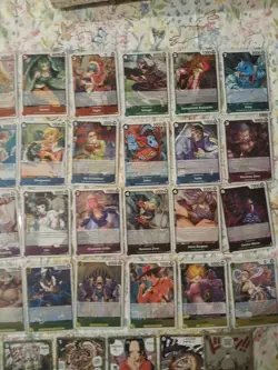 One Piece TCG English Lot ×44 All Foils (No Duplicates) - Image 3